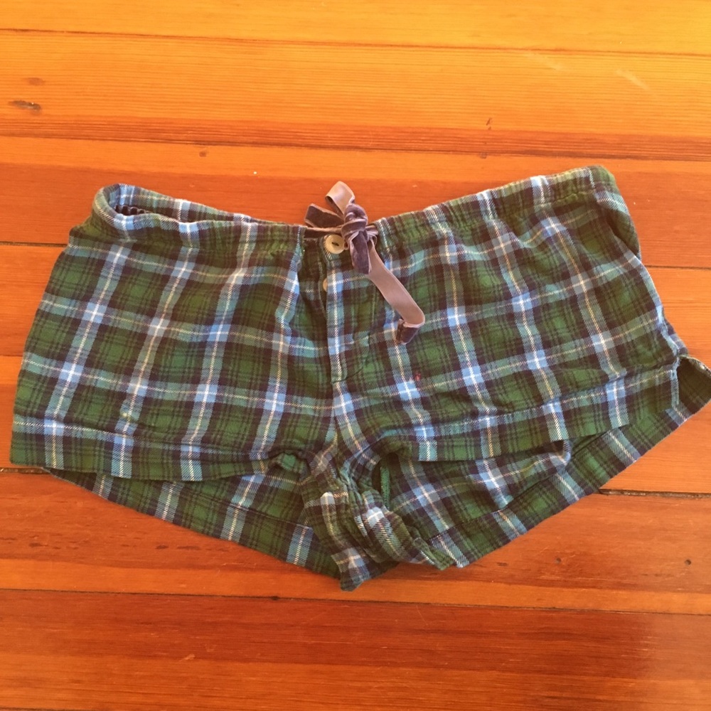 American Eagle Sleep Short Pajama in Plaid
